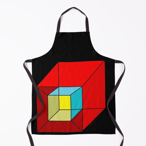 Item preview, Tesseract colored- optical illusion designed and sold by RedLeafPine.