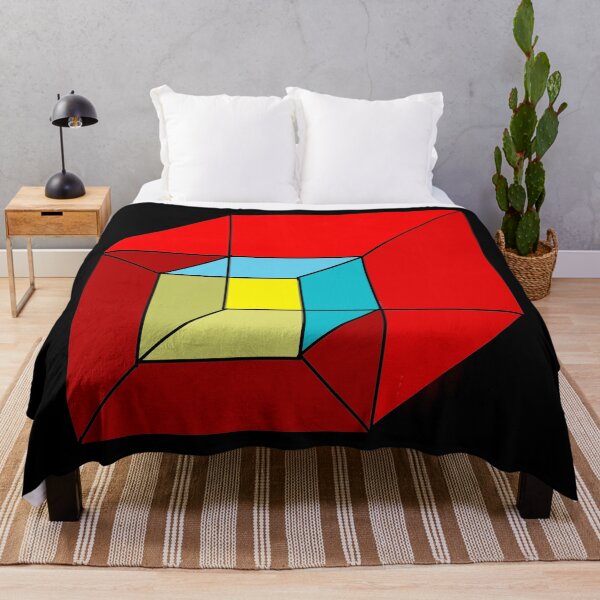 Item preview, Tesseract colored- optical illusion designed and sold by RedLeafPine.