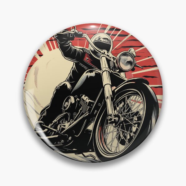 Item preview, Motorcycle  Ride into the Sunset designed and sold by SmallOwlDesign.
