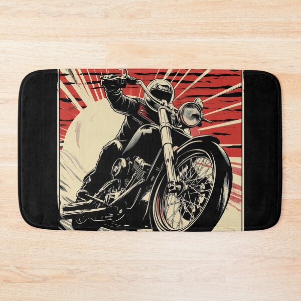 Item preview, Motorcycle  Ride into the Sunset designed and sold by SmallOwlDesign.