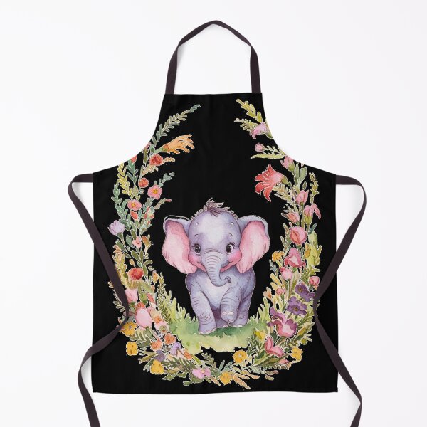 Item preview, Cute Elephant. Little elephant, colorful elephant, elephant drawing designed and sold by ElephantVibes.