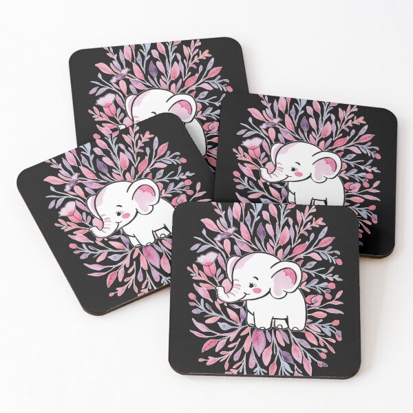 Item preview, Cute Elephant. Little elephant, colorful elephant, elephant drawing designed and sold by ElephantVibes.