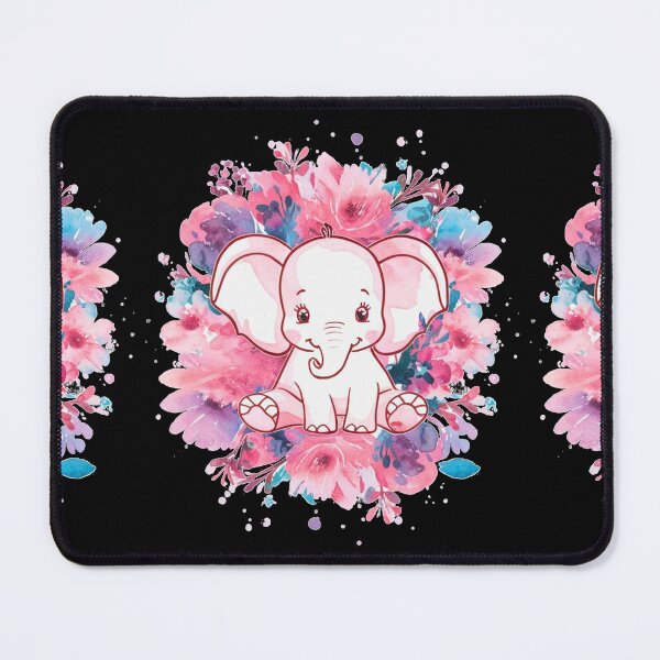 Item preview, Cute Elephant. Little elephant, colorful elephant, elephant drawing designed and sold by ElephantVibes.