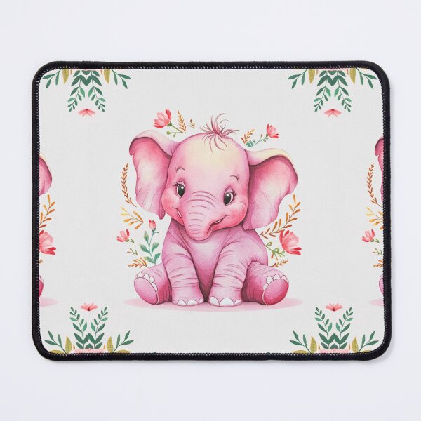 Item preview, Cute Elephant. Little elephant, colorful elephant, elephant drawing designed and sold by ElephantVibes.