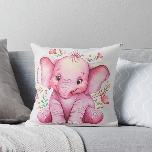 Item preview, Cute Elephant. Little elephant, colorful elephant, elephant drawing designed and sold by ElephantVibes.