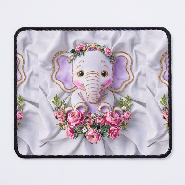 Item preview, Cute Elephant. Little elephant, colorful elephant, elephant drawing designed and sold by ElephantVibes.