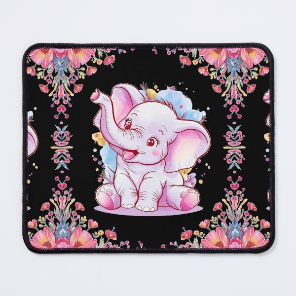 Item preview, Cute Elephant. Little elephant, colorful elephant, elephant drawing designed and sold by ElephantVibes.
