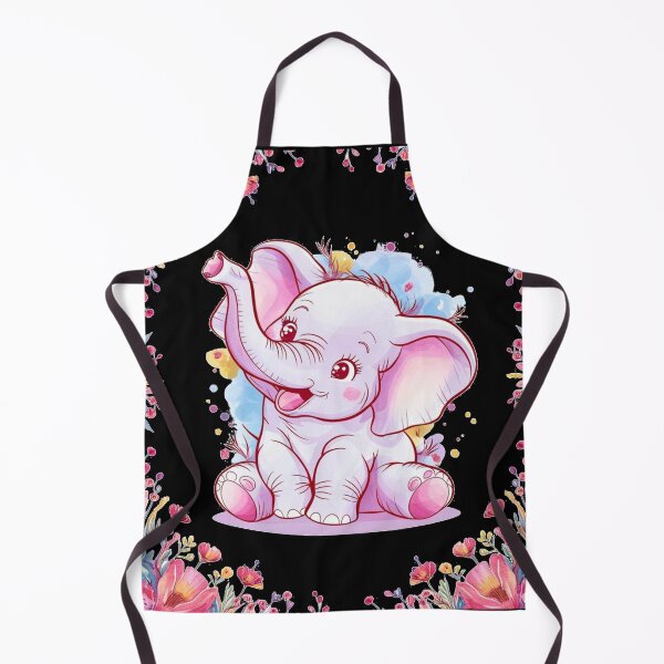 Item preview, Cute Elephant. Little elephant, colorful elephant, elephant drawing designed and sold by ElephantVibes.