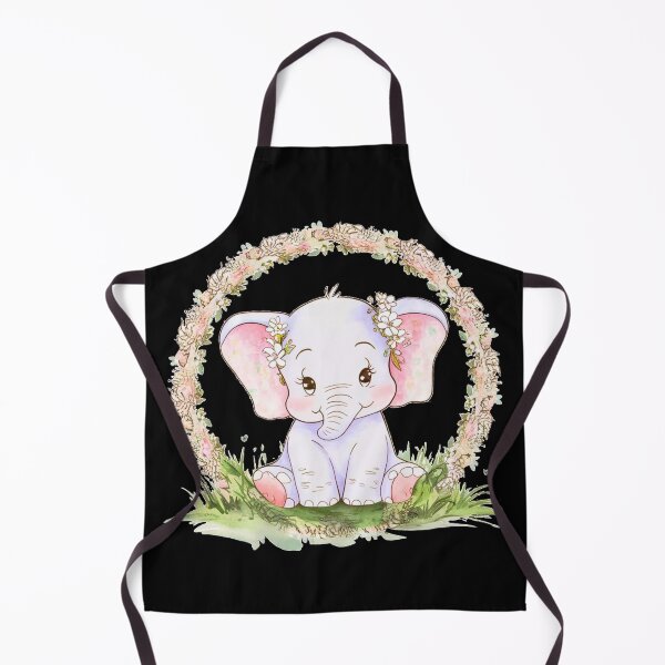 Item preview, Cute Elephant. Little elephant, colorful elephant, elephant drawing designed and sold by ElephantVibes.