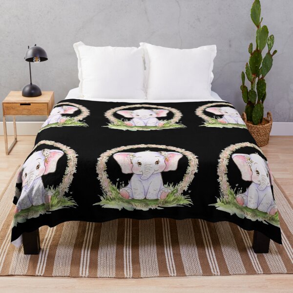 Item preview, Cute Elephant. Little elephant, colorful elephant, elephant drawing designed and sold by ElephantVibes.