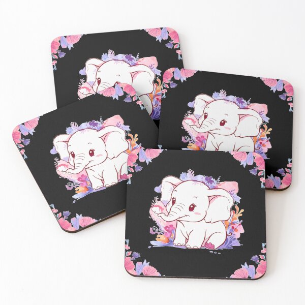 Item preview, Cute Elephant. Little elephant, colorful elephant, elephant drawing designed and sold by ElephantVibes.
