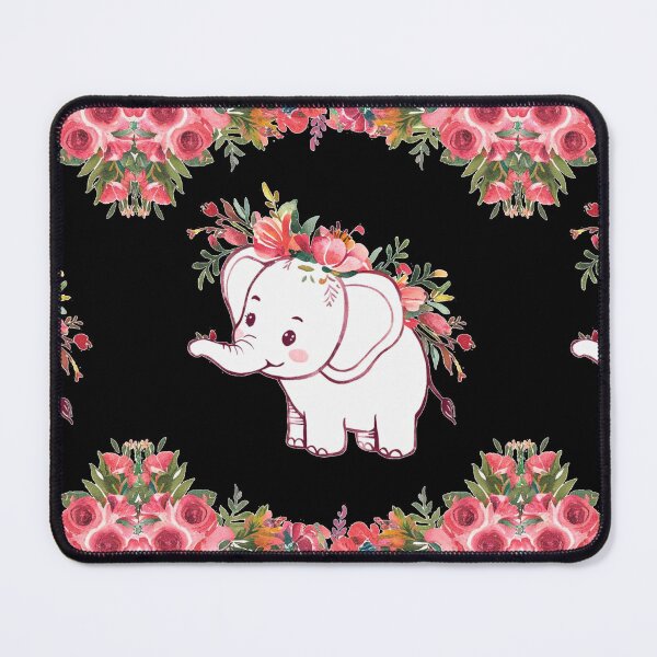 Item preview, Cute Elephant. Little elephant, colorful elephant, elephant drawing designed and sold by ElephantVibes.