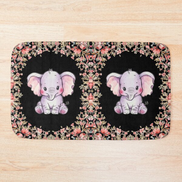 Item preview, Cute Elephant. Little elephant, colorful elephant, elephant drawing designed and sold by ElephantVibes.