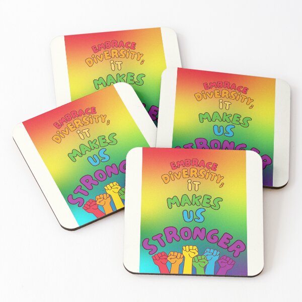 Item preview, Pride | Embrace Diversity, It Makes Us Stronger designed and sold by DJ-Portable.