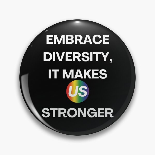 Item preview, Pride | Embrace Diversity, It Makes Us Stronger designed and sold by DJ-Portable.