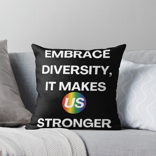 Item preview, Pride | Embrace Diversity, It Makes Us Stronger designed and sold by DJ-Portable.