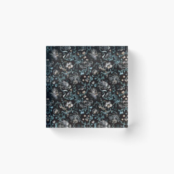 Item preview, Goth Floral Pattern 1 (2) designed and sold by SamJanner.