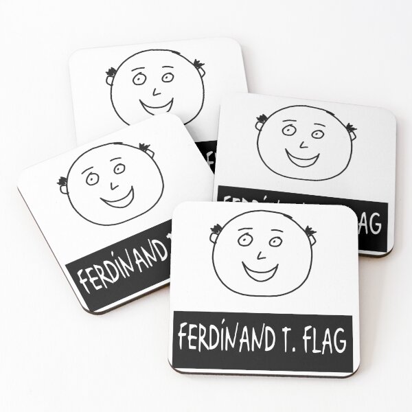 Item preview, Ferdinand T. Flag Fun With Flags Big Bang Theory Mascot designed and sold by jessephotoart.