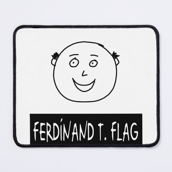 Item preview, Ferdinand T. Flag Fun With Flags Big Bang Theory Mascot designed and sold by jessephotoart.