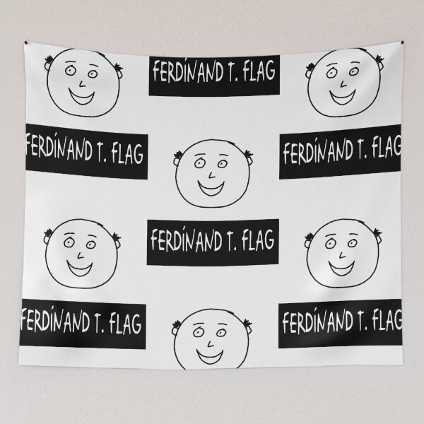 Item preview, Ferdinand T. Flag Fun With Flags Big Bang Theory Mascot designed and sold by jessephotoart.