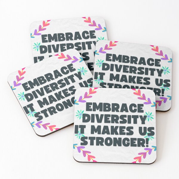 Item preview, Pride | Embrace Diversity, It Makes Us Stronger designed and sold by DJ-Portable.