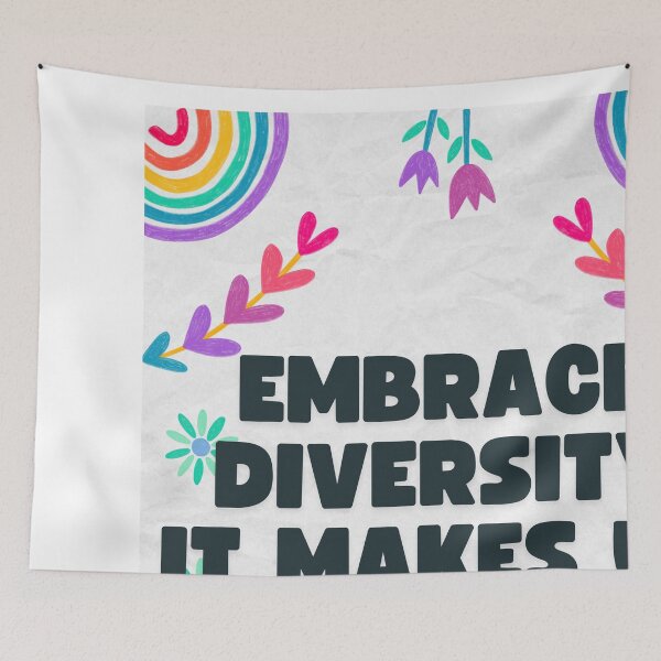 Item preview, Pride | Embrace Diversity, It Makes Us Stronger designed and sold by DJ-Portable.