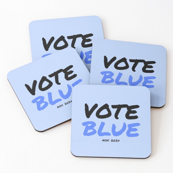 Item preview, Vote Blue designed and sold by cmplxsimplemnds.