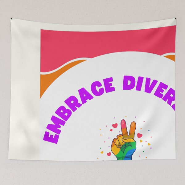 Item preview, Copy of Pride | Embrace Diversity, It Makes Us Stronger designed and sold by DJ-Portable.