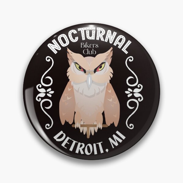 Item preview, Nocturnal Bikers Club Sign designed and sold by karyalangit.