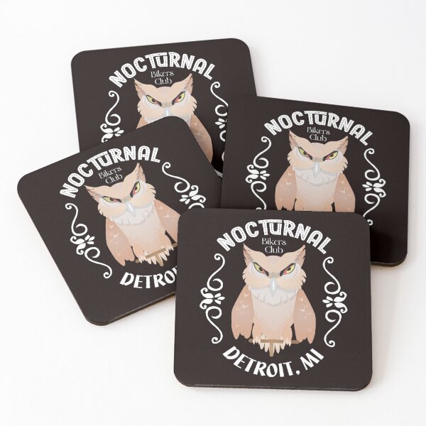 Item preview, Nocturnal Bikers Club Sign designed and sold by karyalangit.