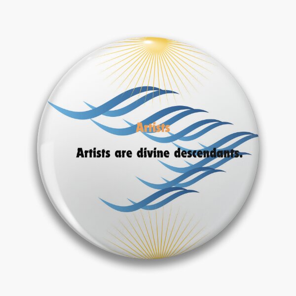 Item preview, Artists - artists are divine descendants. designed and sold by AmazingHisLove.