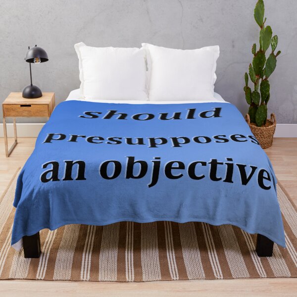 Item preview, Should presupposes an objective plain background designed and sold by Jonah Mann.