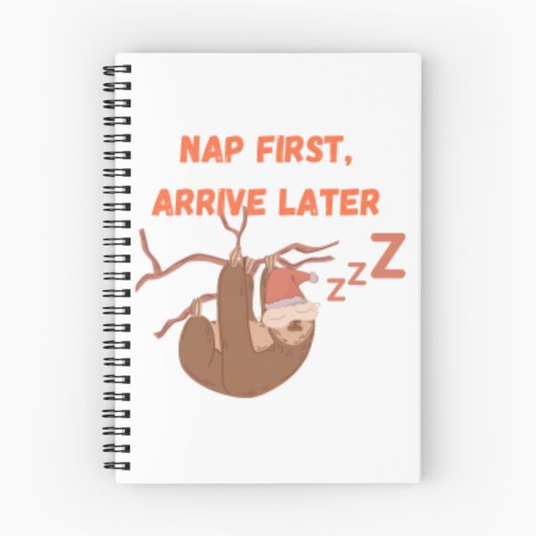 Item preview, Nap First, Arrive Later: Sleepy Sloth Bear designed and sold by LiteraryPaws.