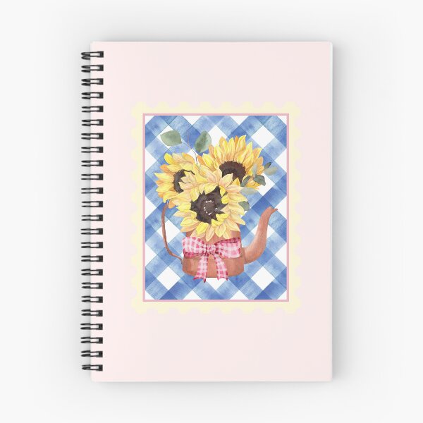 Item preview, Sunflower Gingham Stamp Bow designed and sold by HeyDaisyShop.