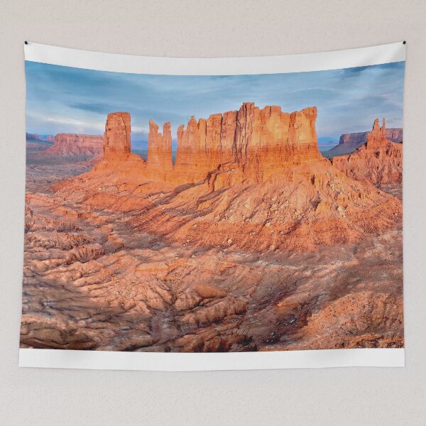 Item preview, Golden Hour Grandeur Panoramic Desert View designed and sold by Rocky Mountain Artistry.