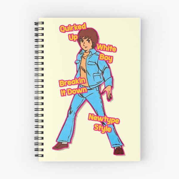 Item preview, Amuro Ray Gundam Quirked Up White Boy Retro Print Gift For Fujos  designed and sold by MadAnglerPress.
