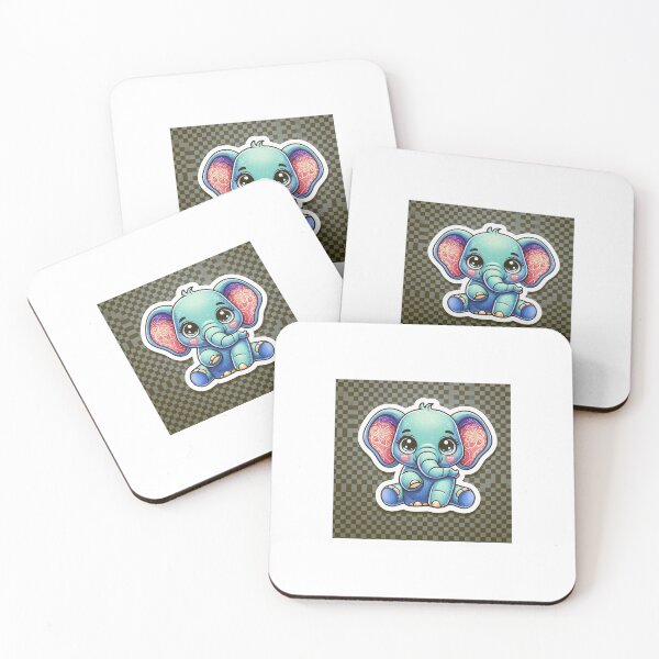 Item preview, Cute Elephant Sticker designed and sold by winderfy.