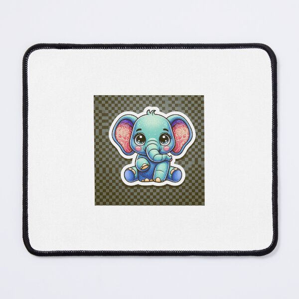 Item preview, Cute Elephant Sticker designed and sold by winderfy.