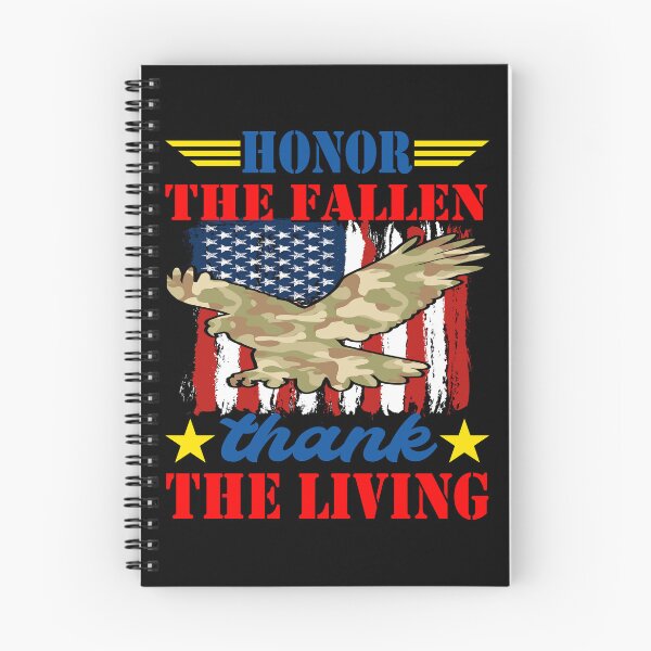 Item preview, Honor The Fallen Thank The Living Memorial Day Patriotic designed and sold by BOUCHERIT amine.