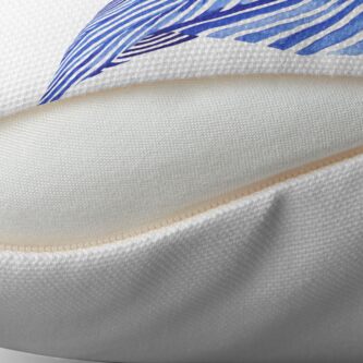 Alternate view of Waves Throw Pillow