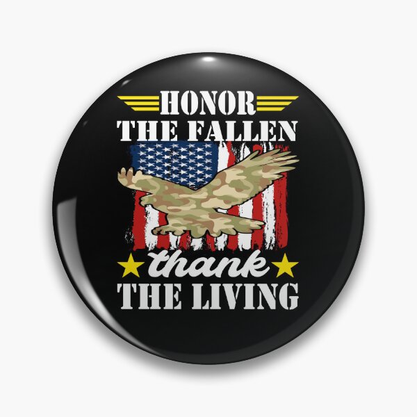 Item preview, Honor The Fallen Thank The Living Memorial Day Patriotic designed and sold by BOUCHERIT amine.