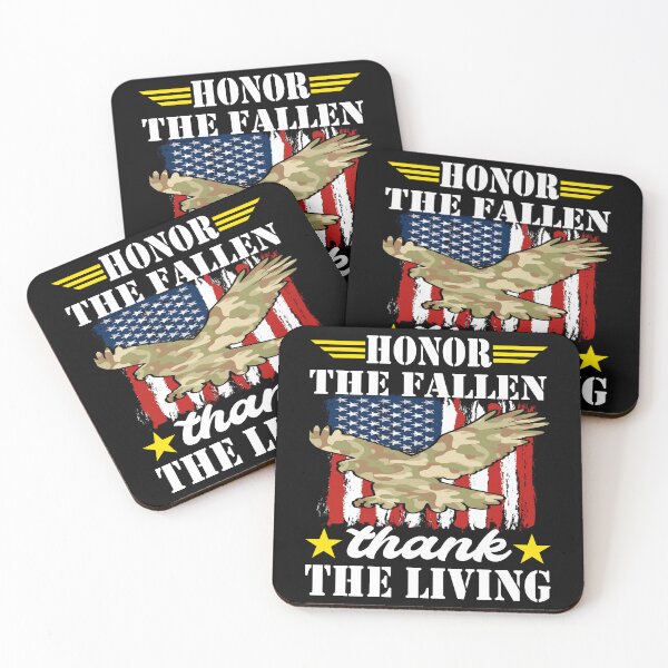 Item preview, Honor The Fallen Thank The Living Memorial Day Patriotic designed and sold by BOUCHERIT amine.