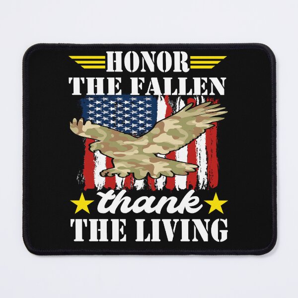 Item preview, Honor The Fallen Thank The Living Memorial Day Patriotic designed and sold by BOUCHERIT amine.