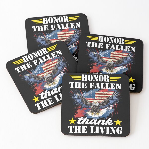 Item preview, Honor The Fallen Thank The Living Memorial Day Patriotic designed and sold by BOUCHERIT amine.