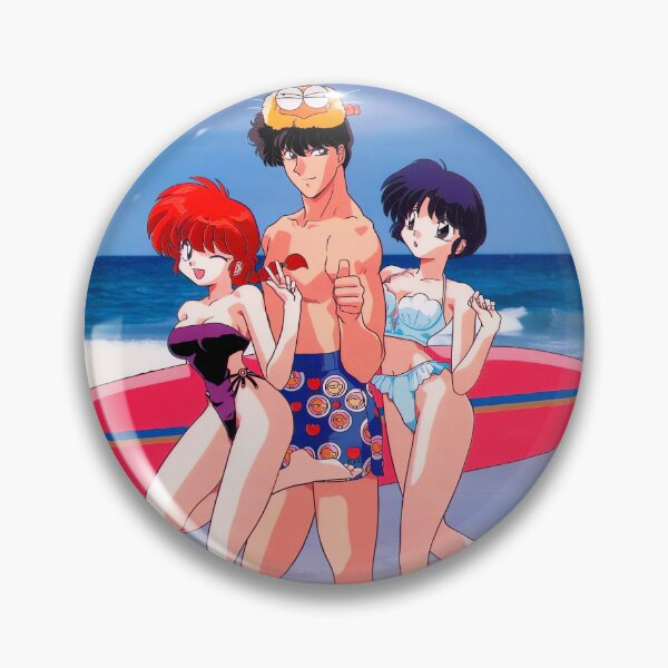 Item preview, Ranma ½, Akane Tendo & Tatewaki Kuno designed and sold by GroupieClub.