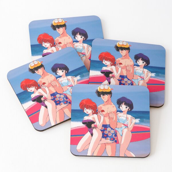 Item preview, Ranma ½, Akane Tendo & Tatewaki Kuno designed and sold by GroupieClub.
