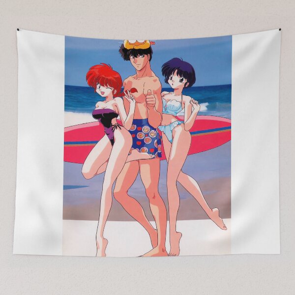 Item preview, Ranma ½, Akane Tendo & Tatewaki Kuno designed and sold by GroupieClub.