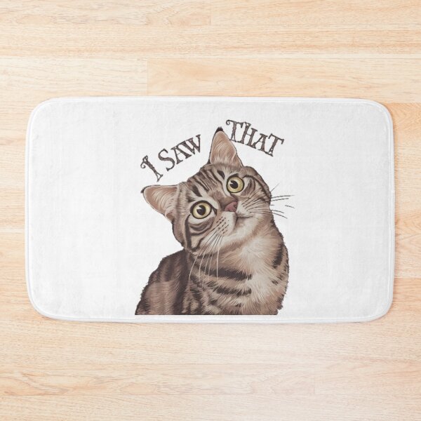 Item preview, "I SAW THAT" Meme Sneaky Cat - Curious happy animals Design #2 designed and sold by The Breathtaking You.