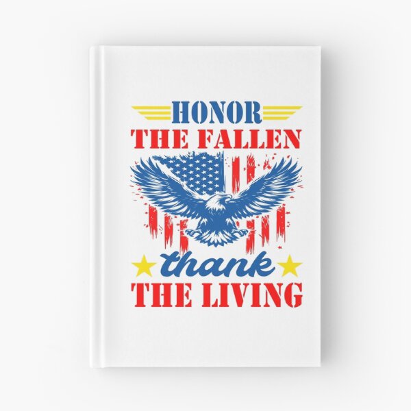 Item preview, Honor The Fallen Thank The Living Memorial Day Patriotic designed and sold by BOUCHERIT amine.