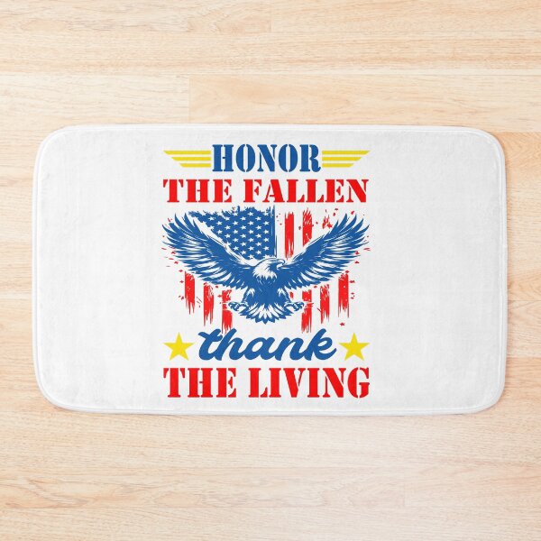 Item preview, Honor The Fallen Thank The Living Memorial Day Patriotic designed and sold by BOUCHERIT amine.